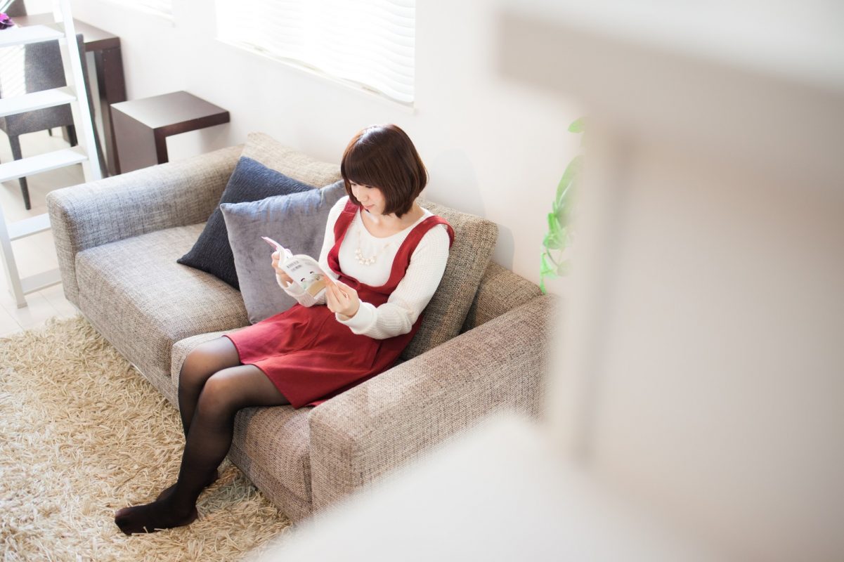 くつろぐチャットレディ